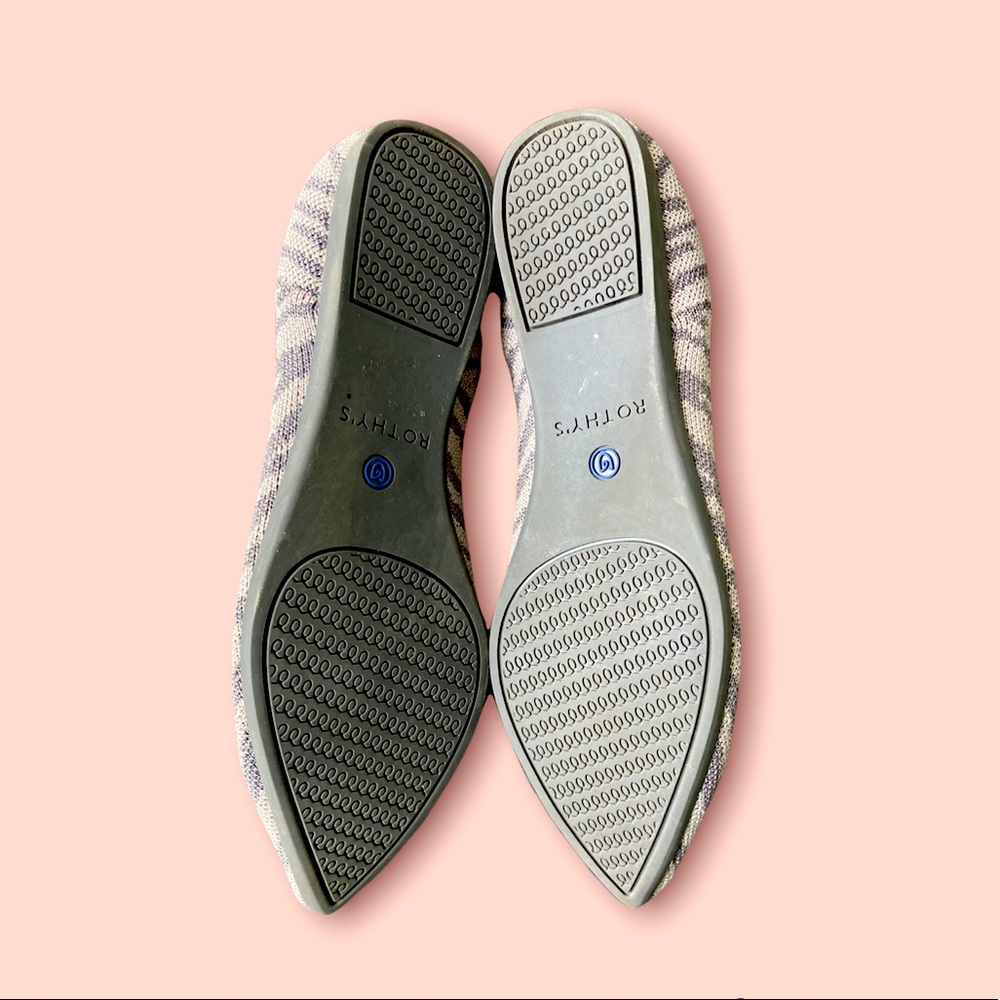 Rothy’s Pointed Flat Retired Zebra Pattern Size 6 - image 5